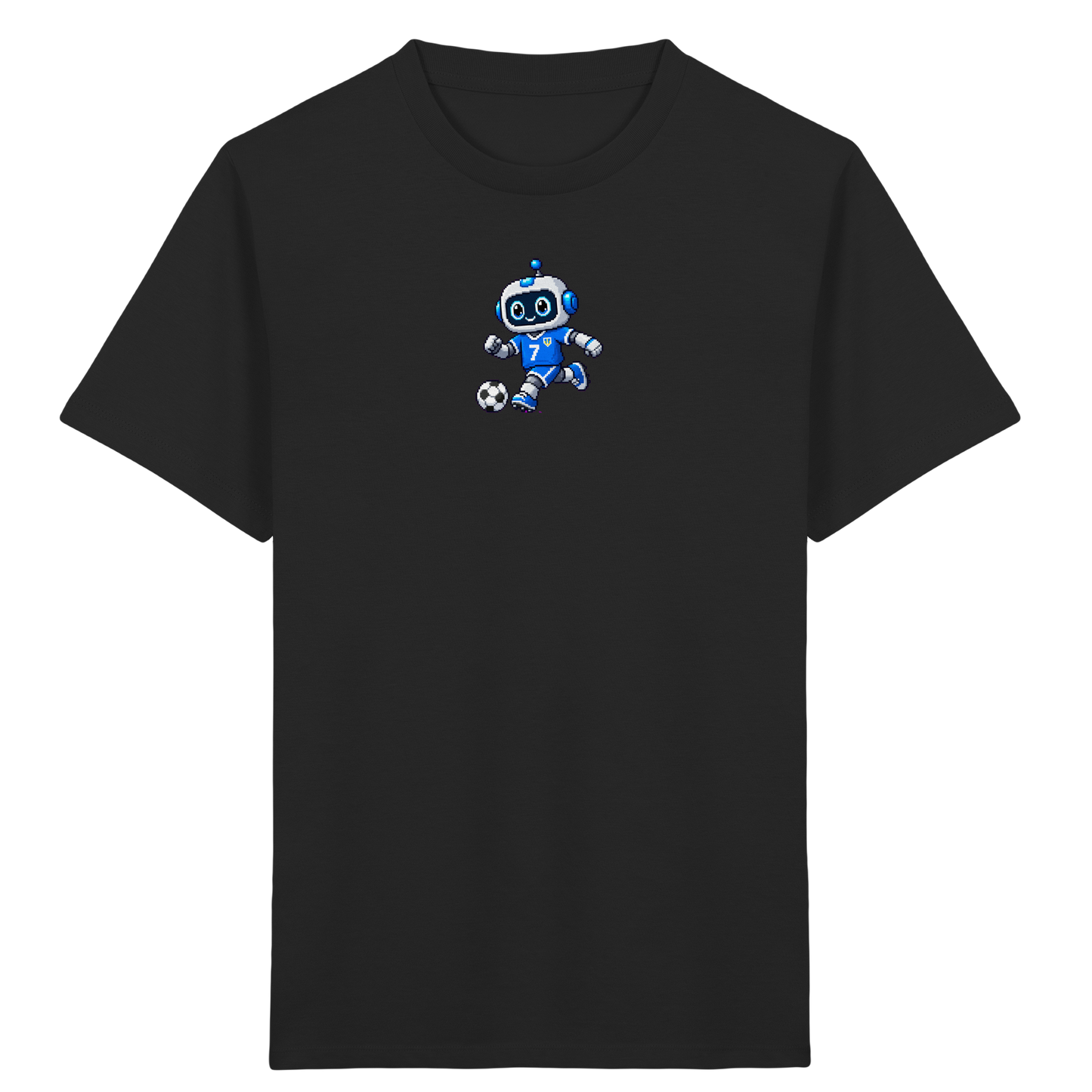 Pixel-Roboter: Retro-Shirt für kleine Technikfans - Kinder T-Shirt
