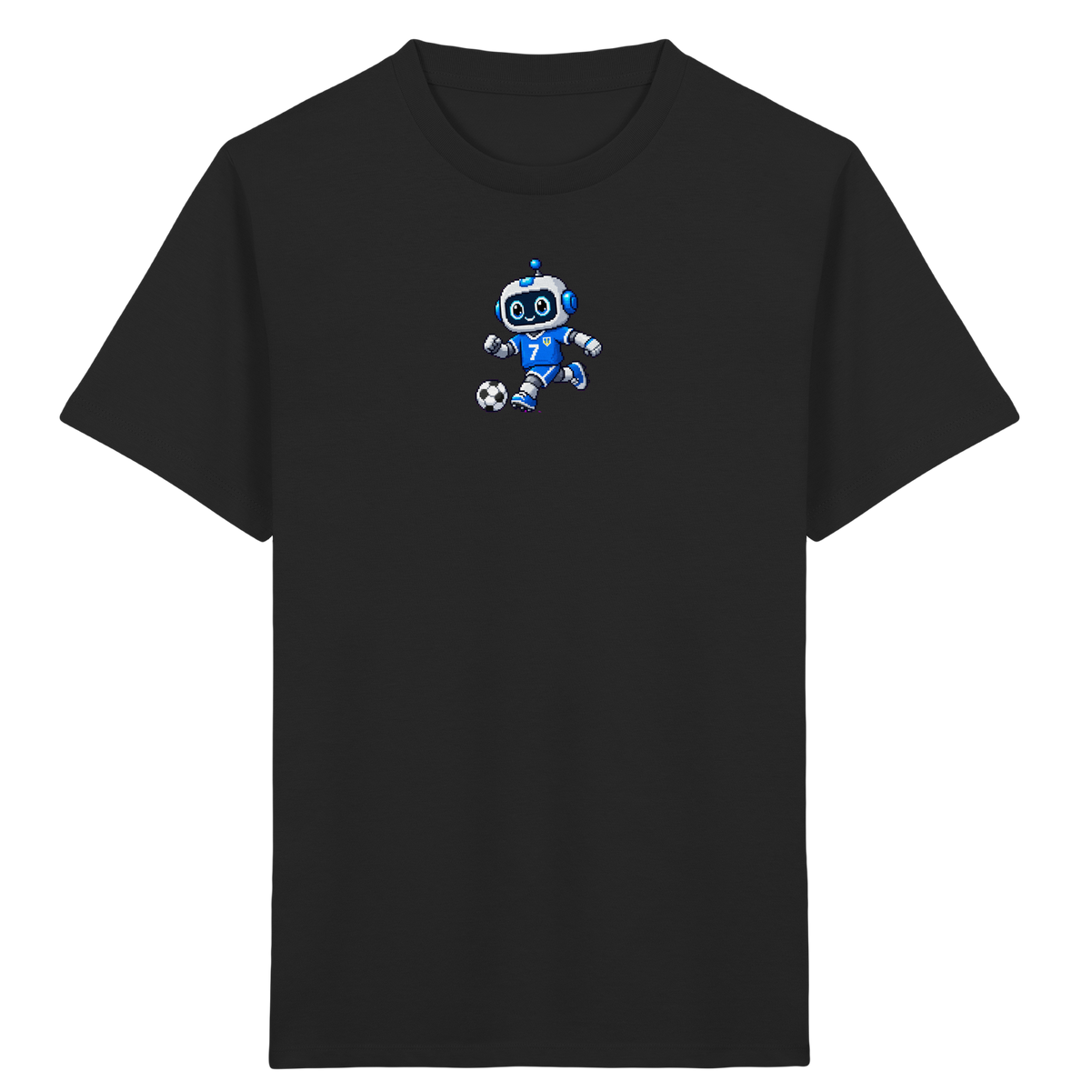 Pixel-Roboter: Retro-Shirt für kleine Technikfans - Kinder T-Shirt