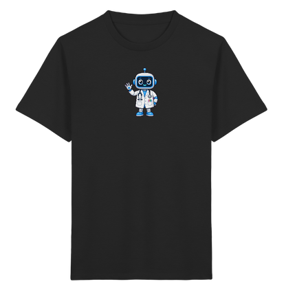 Pixel Roboter T-Shirt: Freundlich und cool - Kinder T-Shirt