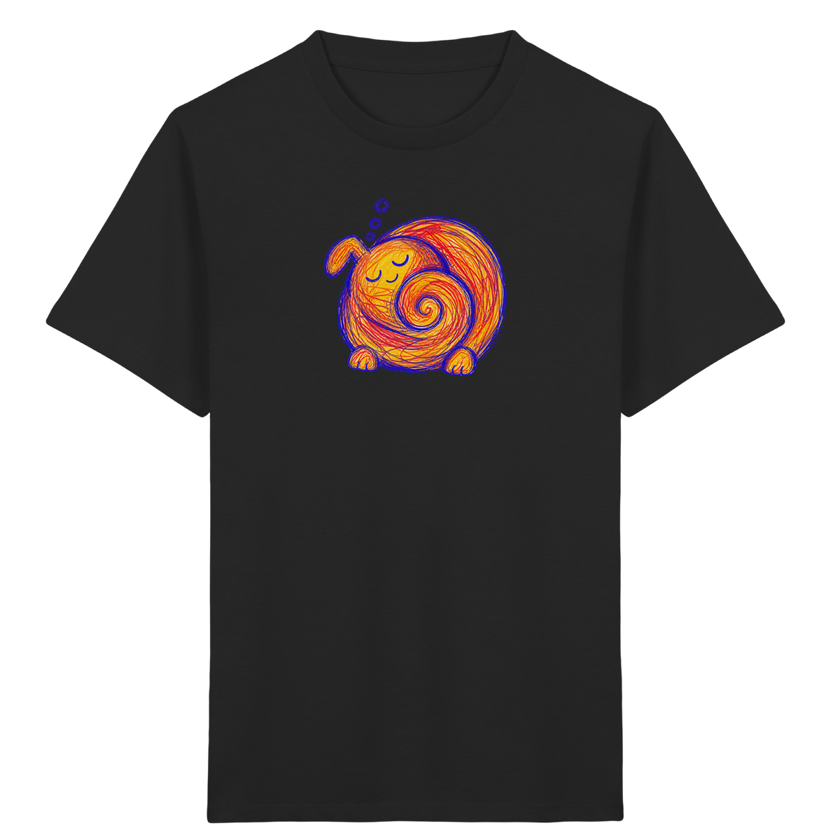 Schnarchkringel Monster Kinder Shirt - Kinder Bio T-Shirt