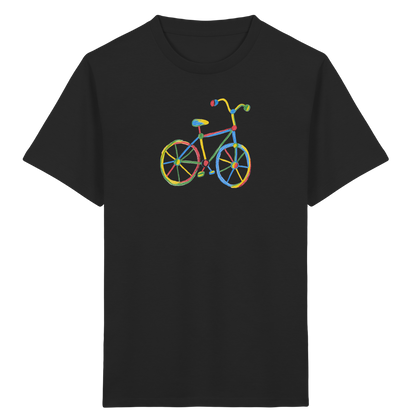 Farbpunkt-Rad Kinder T-Shirt - Kinder Bio T-Shirt Vorderseite