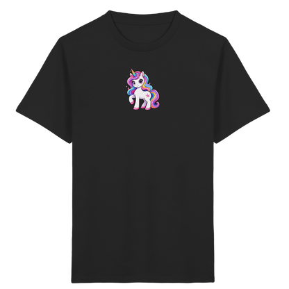 Magisches Einhorn T-Shirt mit Sternen - Kinder Bio T-Shirt