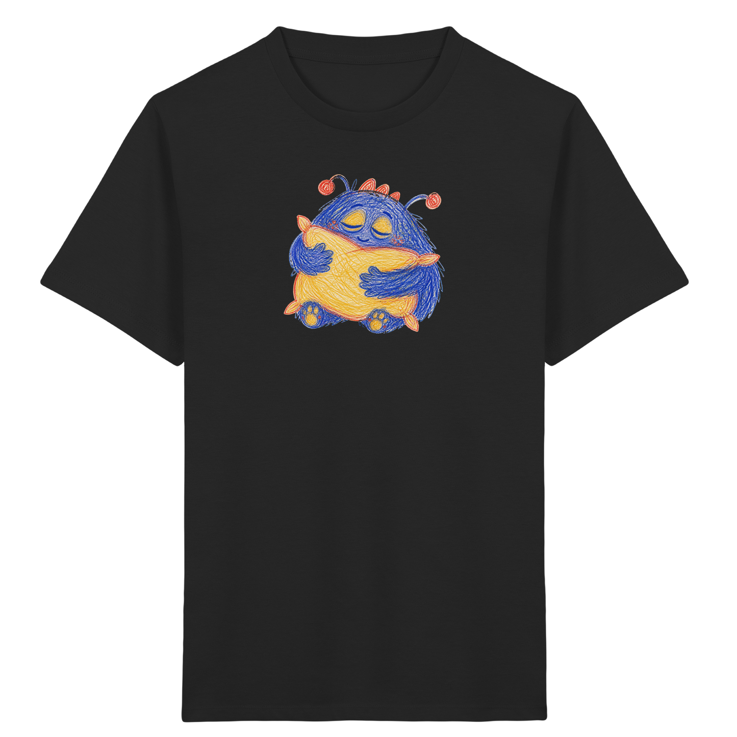 Kissenkuschler Monster Kinder T-Shirt - Kinder Bio T-Shirt