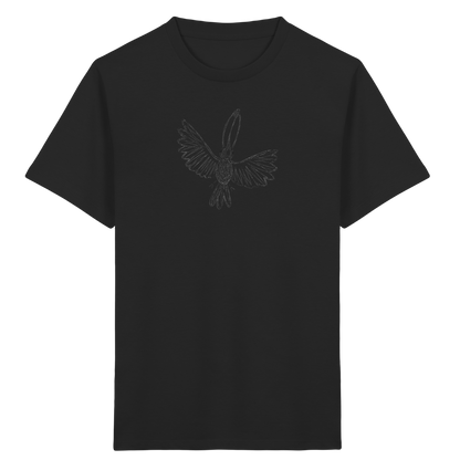 Tukan von oben - Kinder Bio T-Shirt Vorderseite