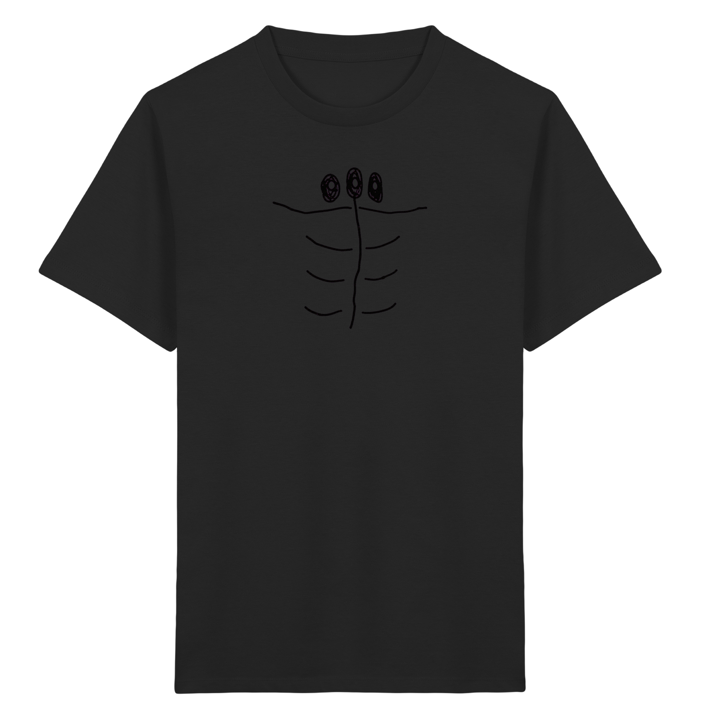 Kinder T-Shirt – Dreiaugige Stangenfigur für Kinder