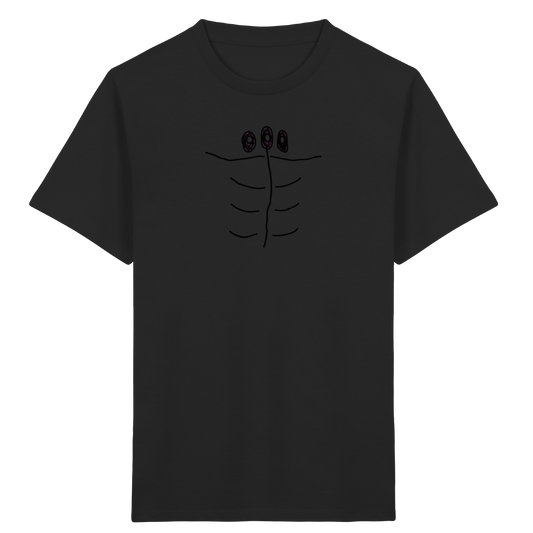Kinder T-Shirt – Dreiaugige Stangenfigur für Kinder