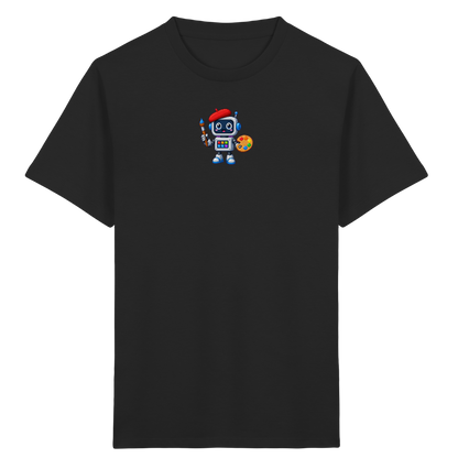 Pixel Roboter Künstler T-Shirt für Kinder - Kinder T-Shirt