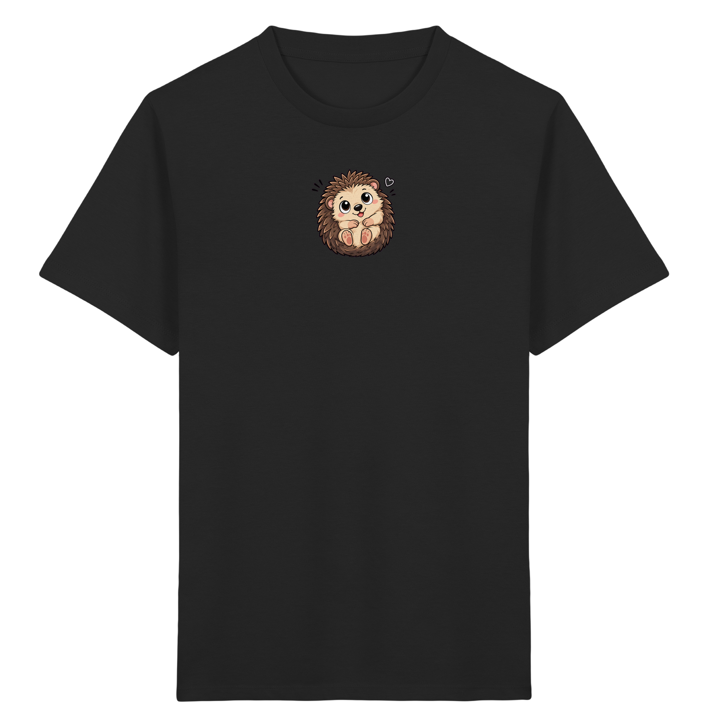 Niedlicher Igel: Fröhliches Kinder T-Shirt - Kinder Bio T-Shirt