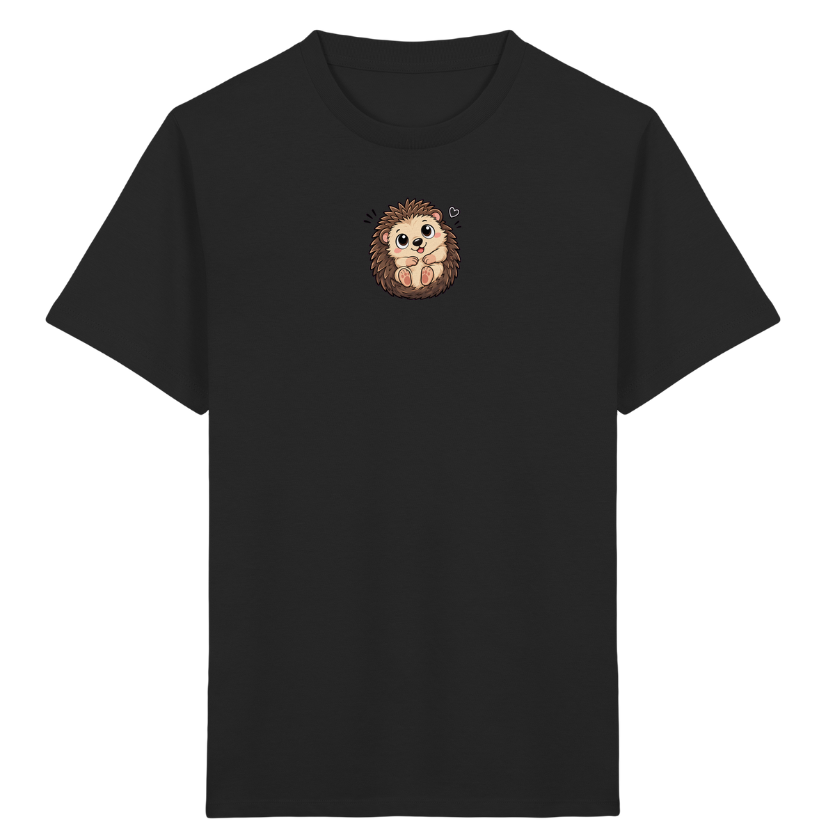 Niedlicher Igel: Fröhliches Kinder T-Shirt - Kinder Bio T-Shirt