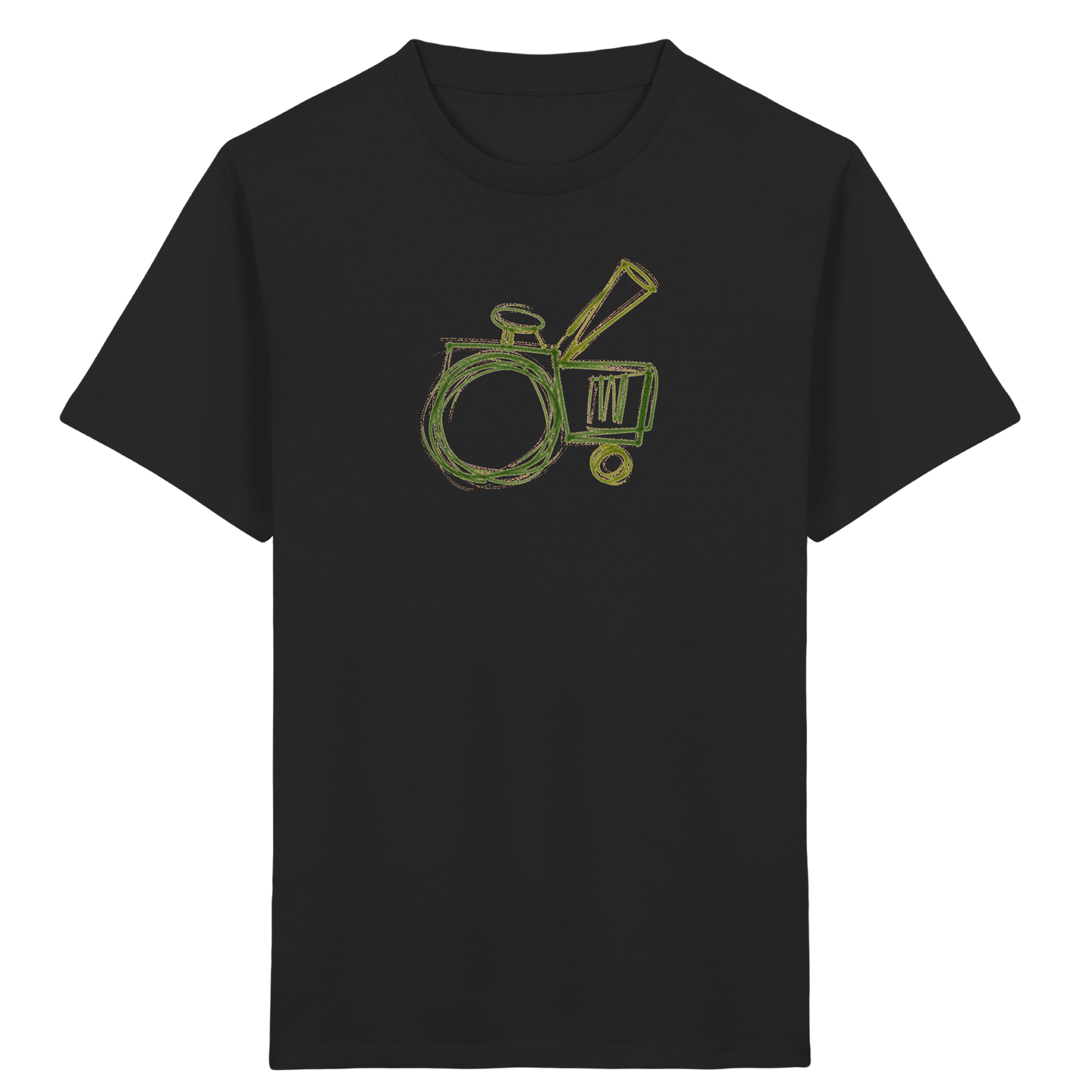 Wackeltraktor mit Schultüte - Kinder Bio T-Shirt