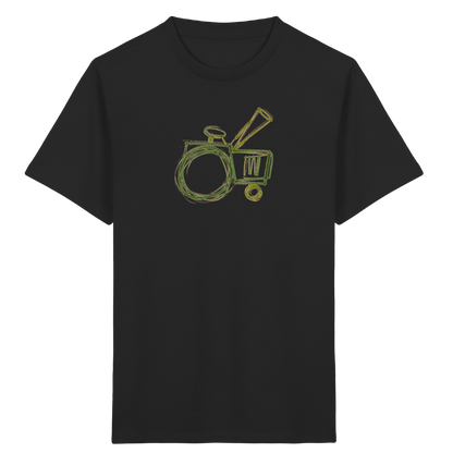 Wackeltraktor mit Schultüte - Kinder Bio T-Shirt
