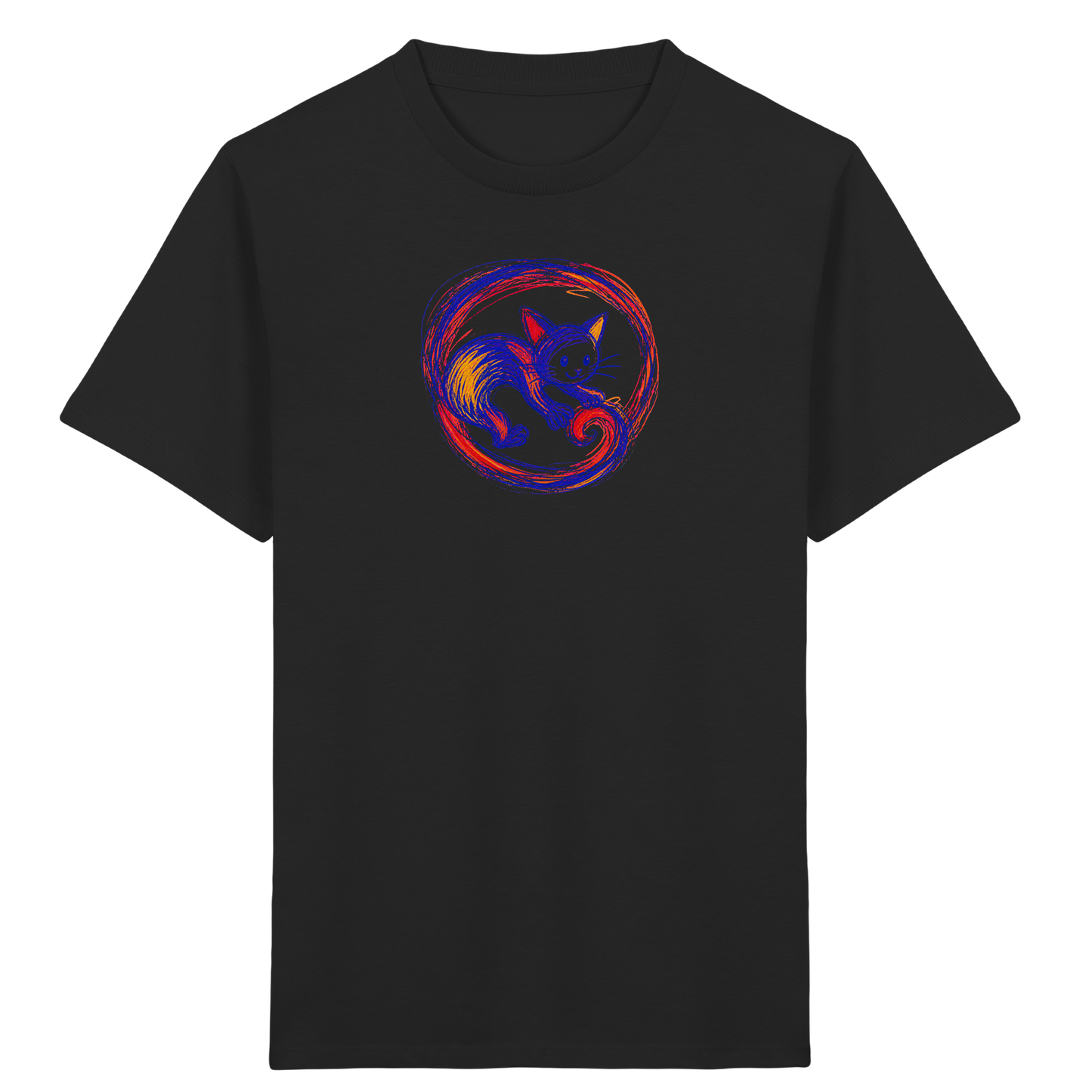 Kringelschwanz Monster Kinder T-Shirt - Kinder Bio T-Shirt