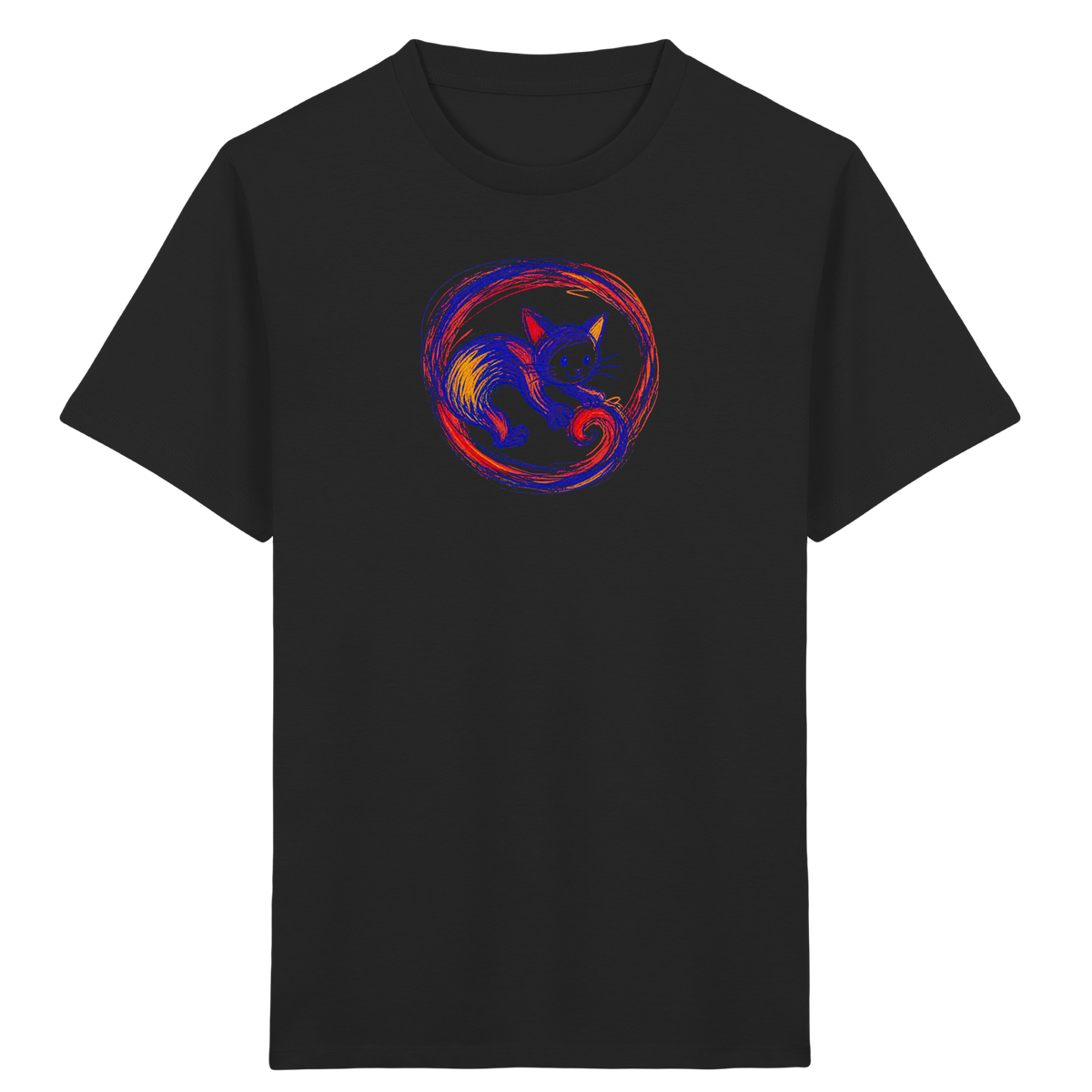 Kringelschwanz Monster Kinder T-Shirt - Kinder Bio T-Shirt