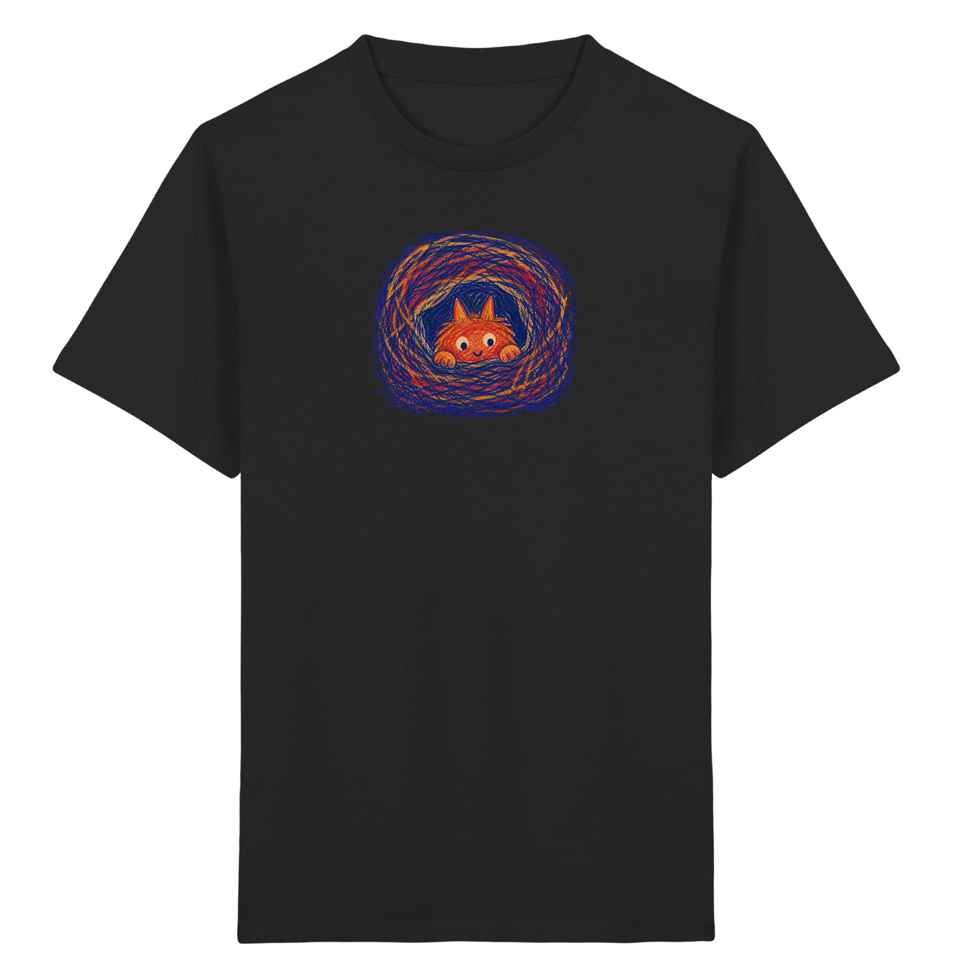 Kuschelhöhle Monster Kinder Shirt - Kinder Bio T-Shirt