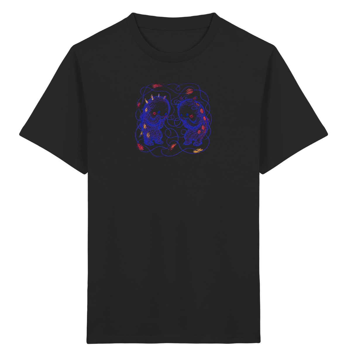Leiseflüsterer Monster Kinder Shirt - Kinder Bio T-Shirt