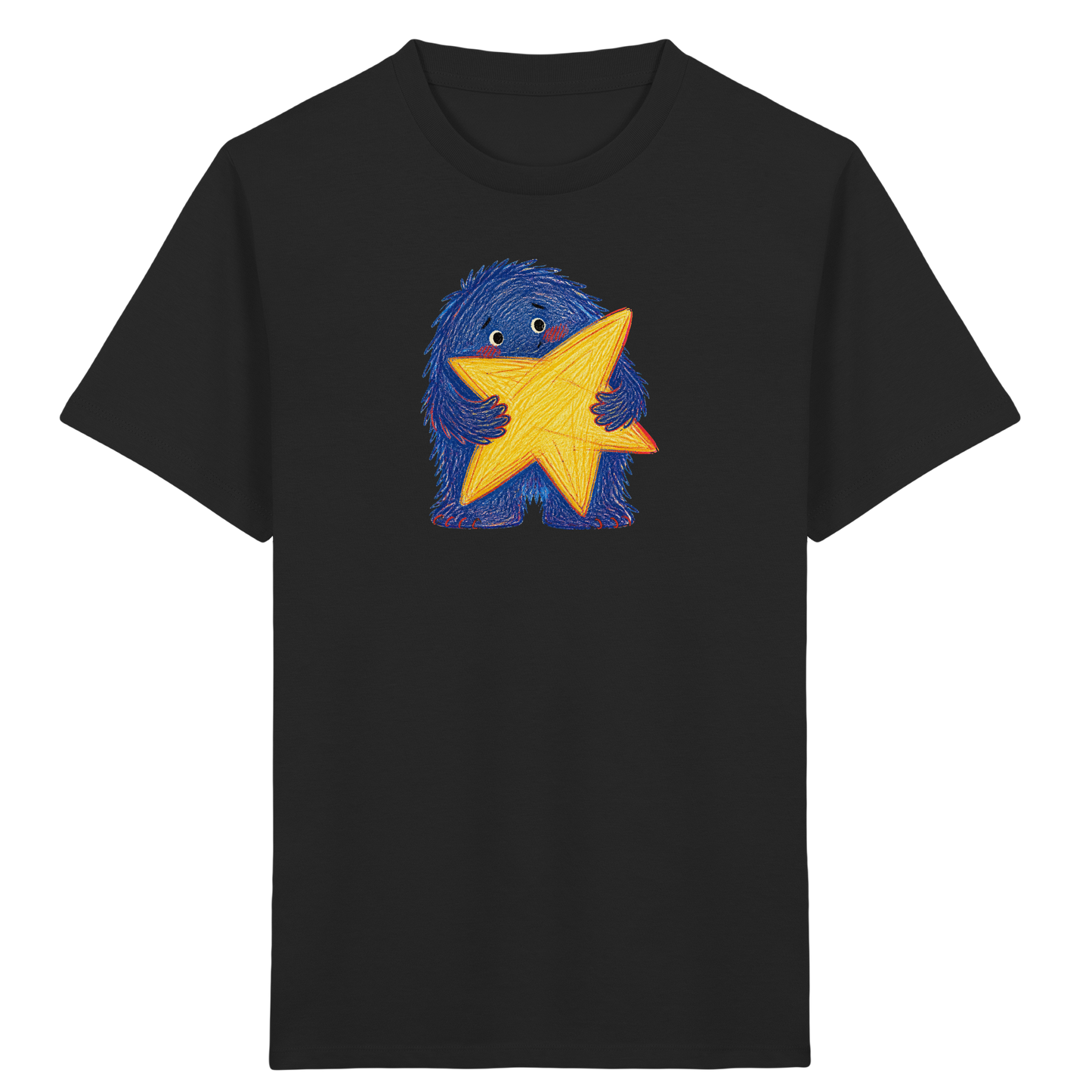 Sternensammler Monster Kinder Shirt - Kinder Bio T-Shirt