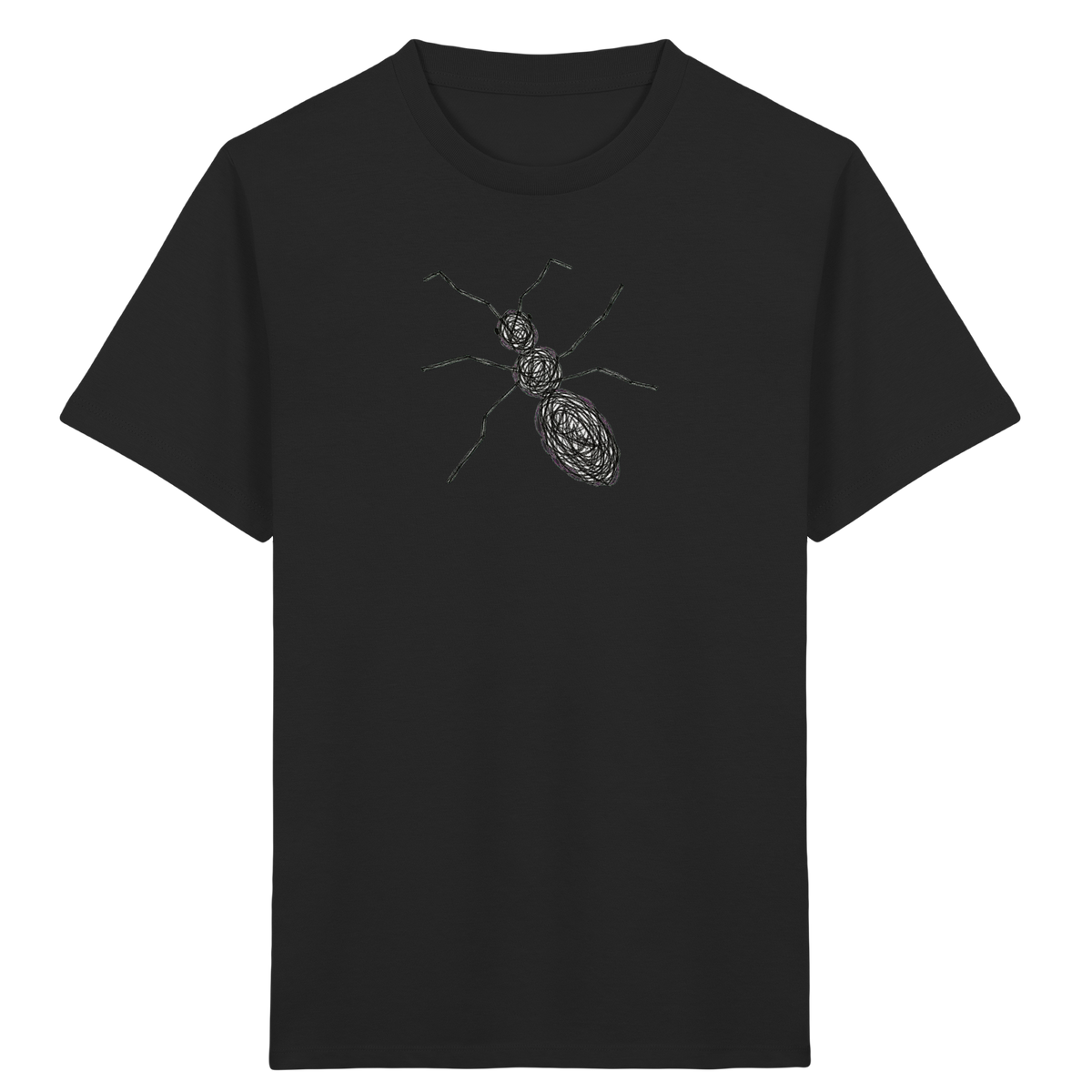Ameise von oben - Kinder Bio T-Shirt Vorderseite