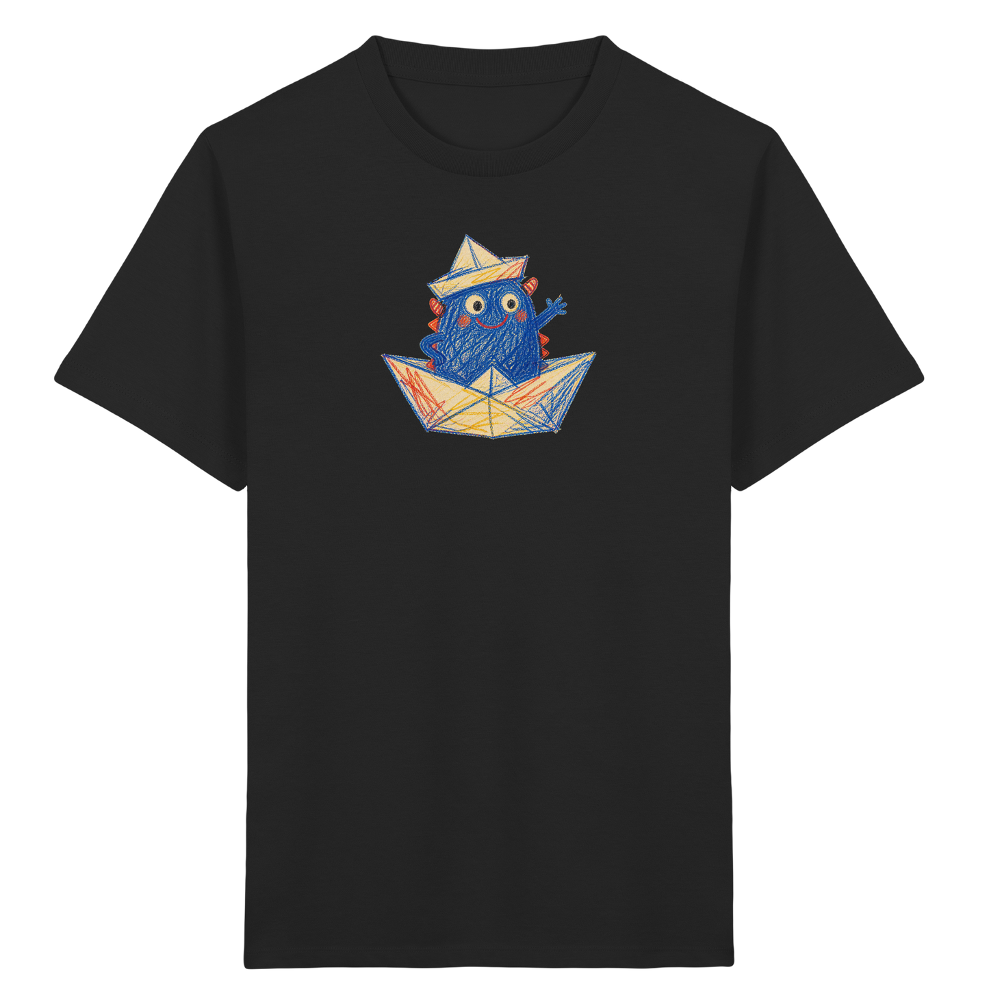 Kleiner Kapitän Monster - Kinder Bio T-Shirt