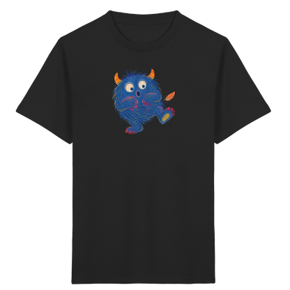 Kitzelzottel lacht im Federkitzel - Kinder Bio T-Shirt
