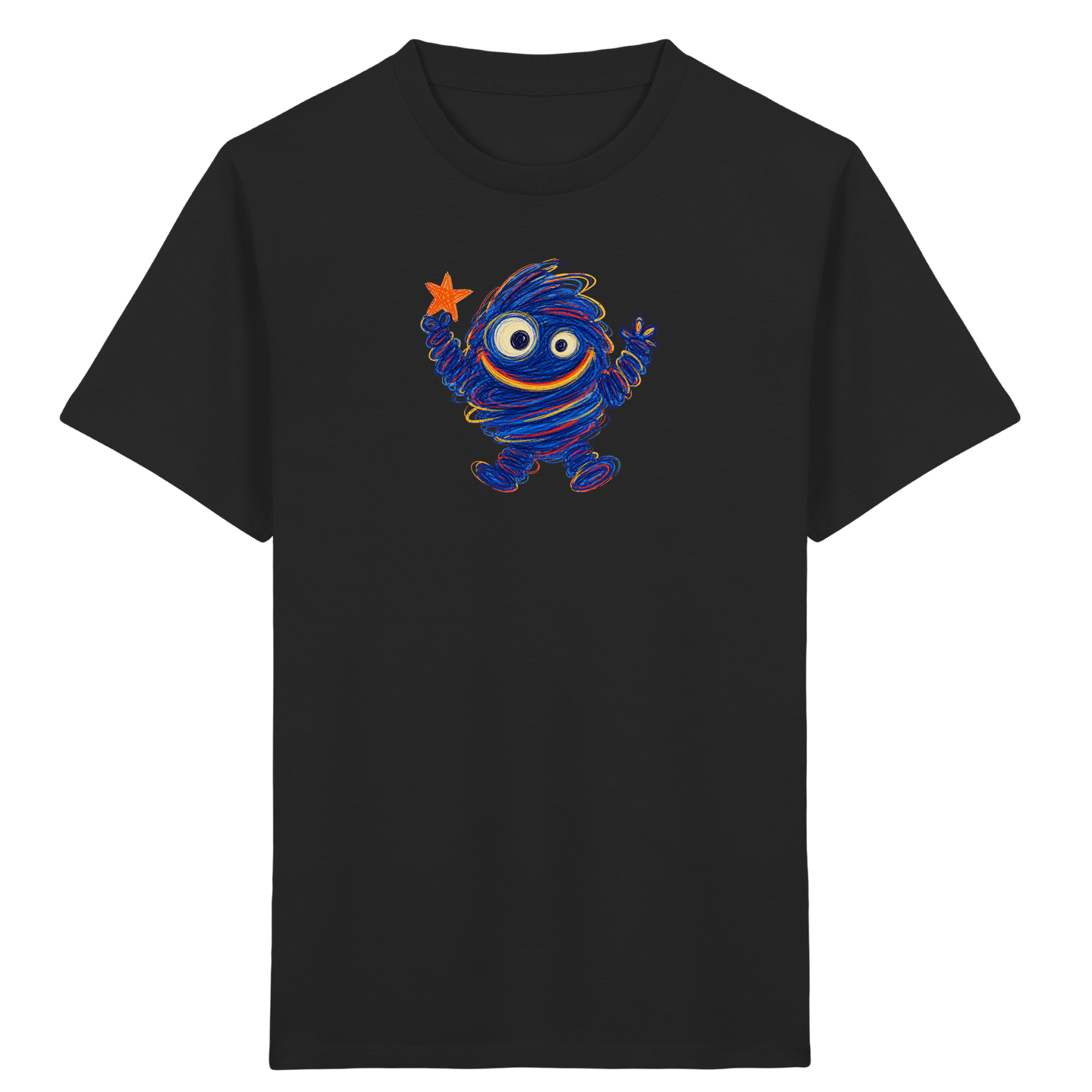 Kuschelsturm Kritzelmonster Shirt - Kinder Bio T-Shirt