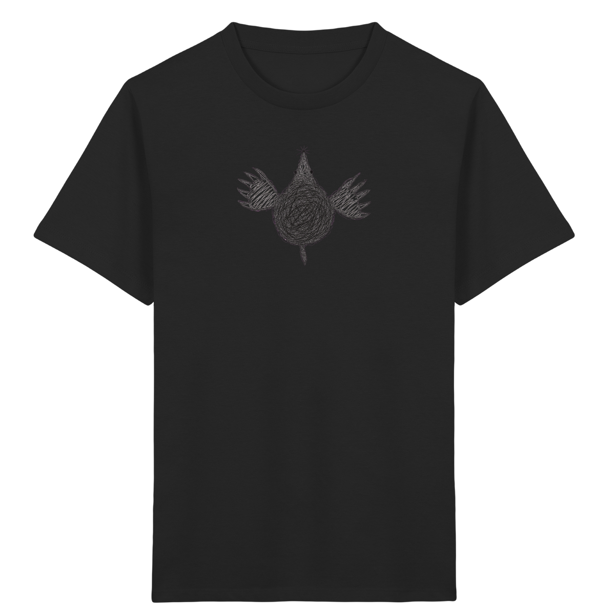Maulwurf von oben Shirt - Kinder Bio T-Shirt Vorderseite