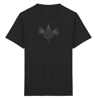 Maulwurf von oben Shirt - Kinder Bio T-Shirt Vorderseite