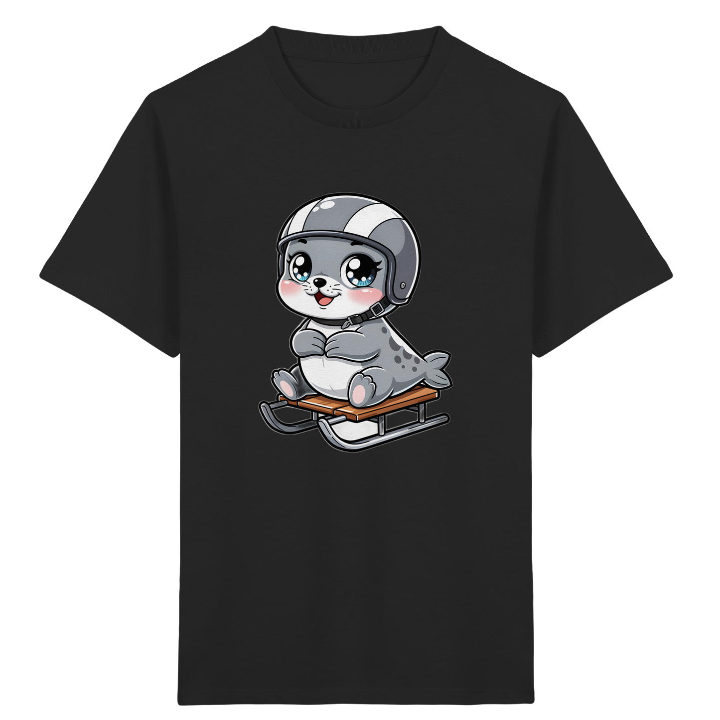 Robbe auf Schlitten: Abenteuer T-Shirt