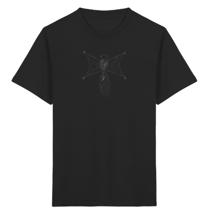 Flughörnchen von oben - Kinder Bio T-Shirt Vorderseite