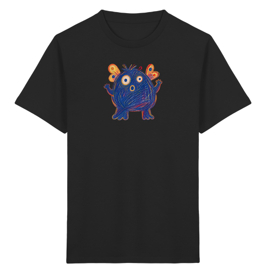 Flatterflauschi mit kleinen Flügeln - Kinder Bio T-Shirt