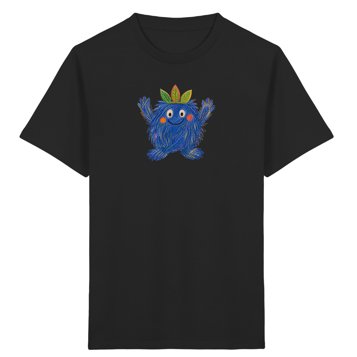 Blätterzottel Kinder Monster Shirt - Kinder Bio T-Shirt