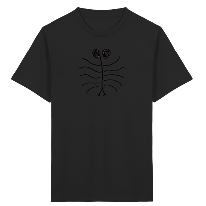 Flügelrippen Figur für Kinder - Kinder Bio T-Shirt Vorderseite