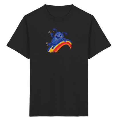Regenbogenracker Kritzelmonster Kinder Shirt - Kinder Bio T-Shirt