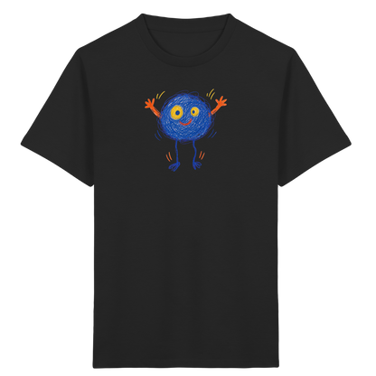 Hüpfkugel Kritzelmonster Kinder T-Shirt - Kinder Bio T-Shirt