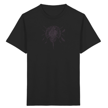 Pfeilschwanzkrebs von oben - Kinder Bio T-Shirt Vorderseite