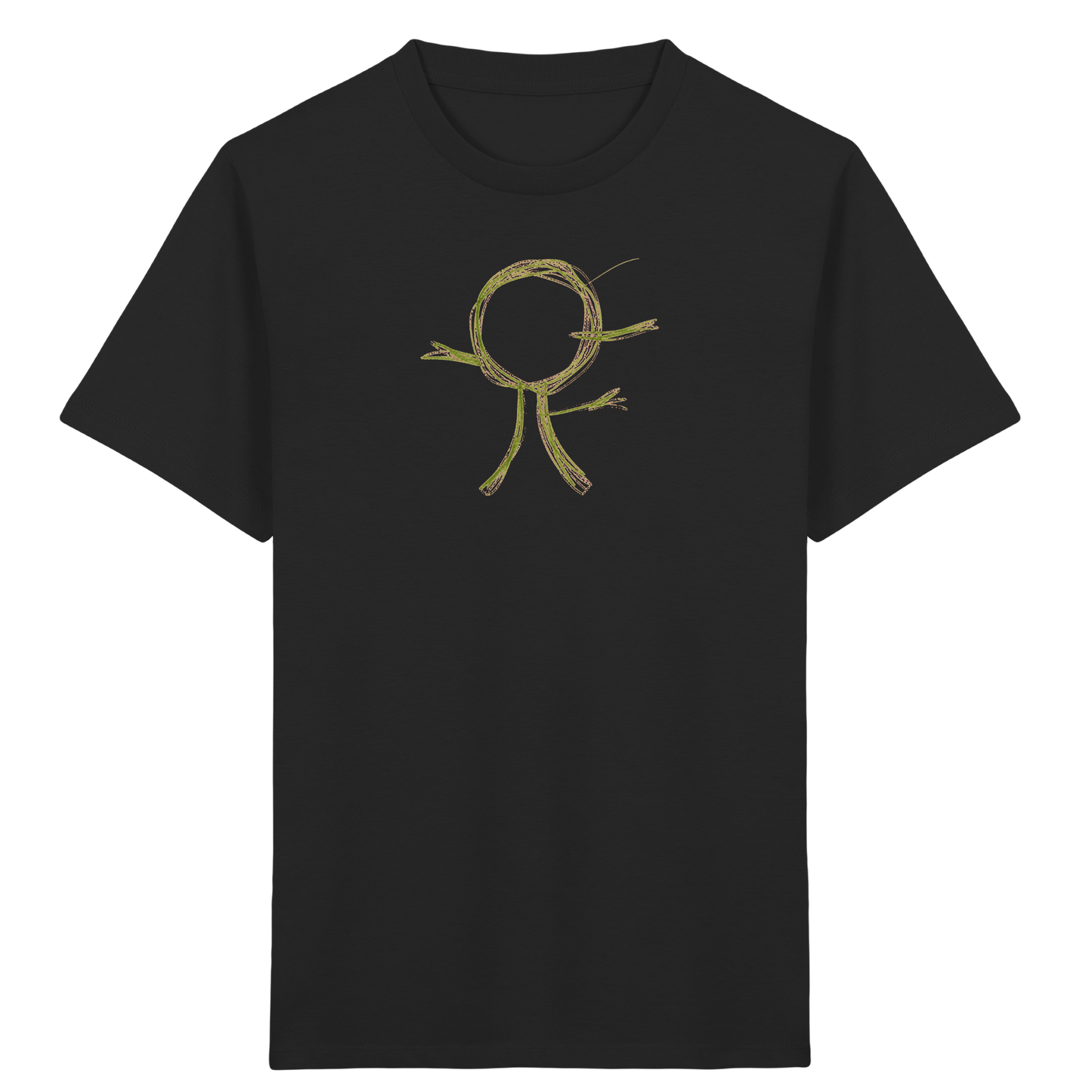 Apfelgrüner Wackelbaum für Kinder - Kinder Bio T-Shirt