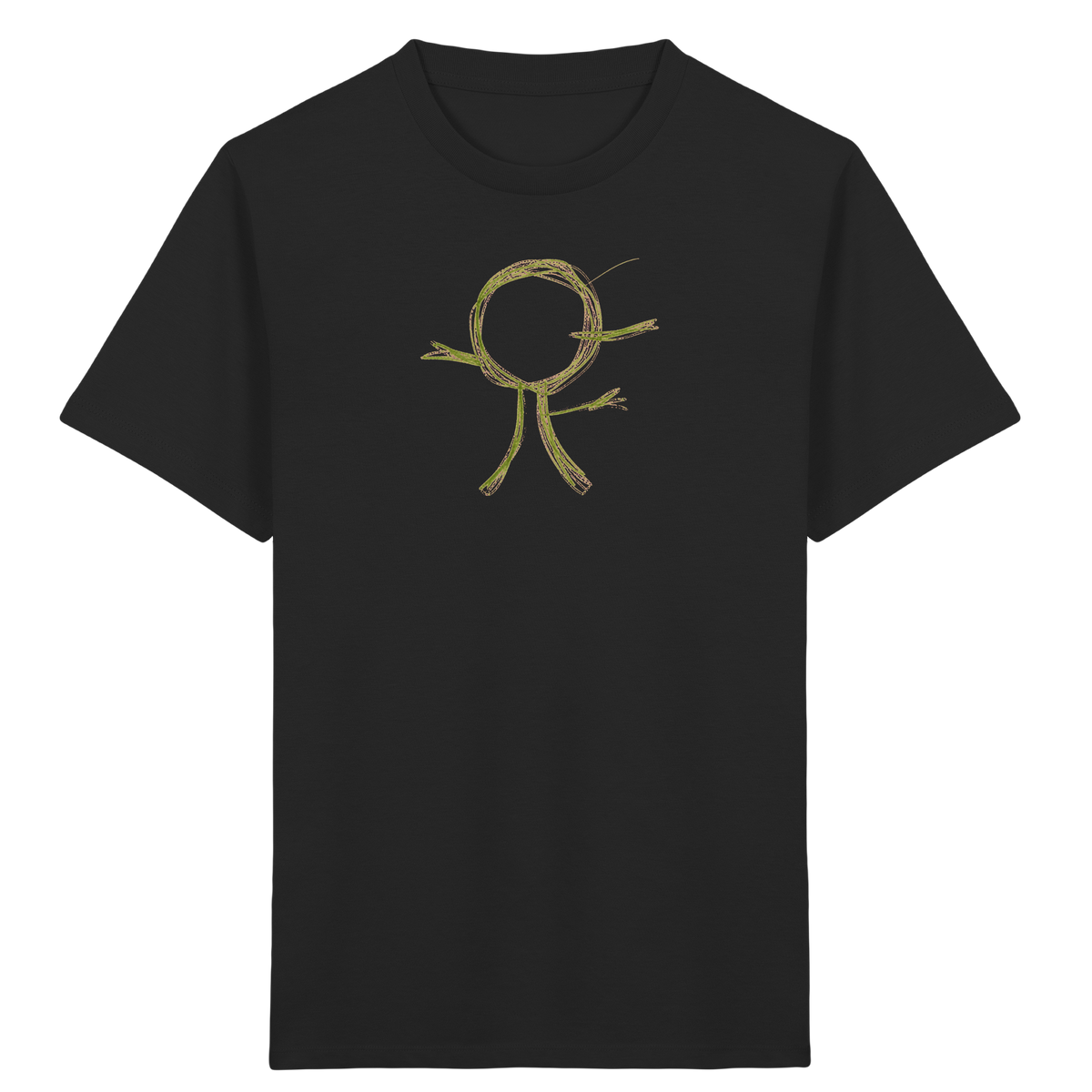 Apfelgrüner Wackelbaum für Kinder - Kinder Bio T-Shirt