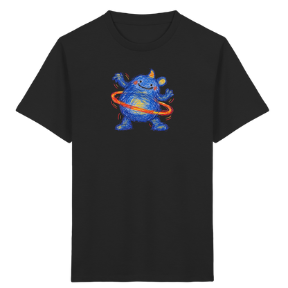 Reifenwirbler Kritzelmonster Shirt - Kinder Bio T-Shirt Vorderseite