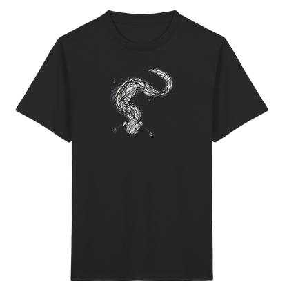 Frettchen von oben Kinder-Shirt - Kinder Bio T-Shirt Vorderseite