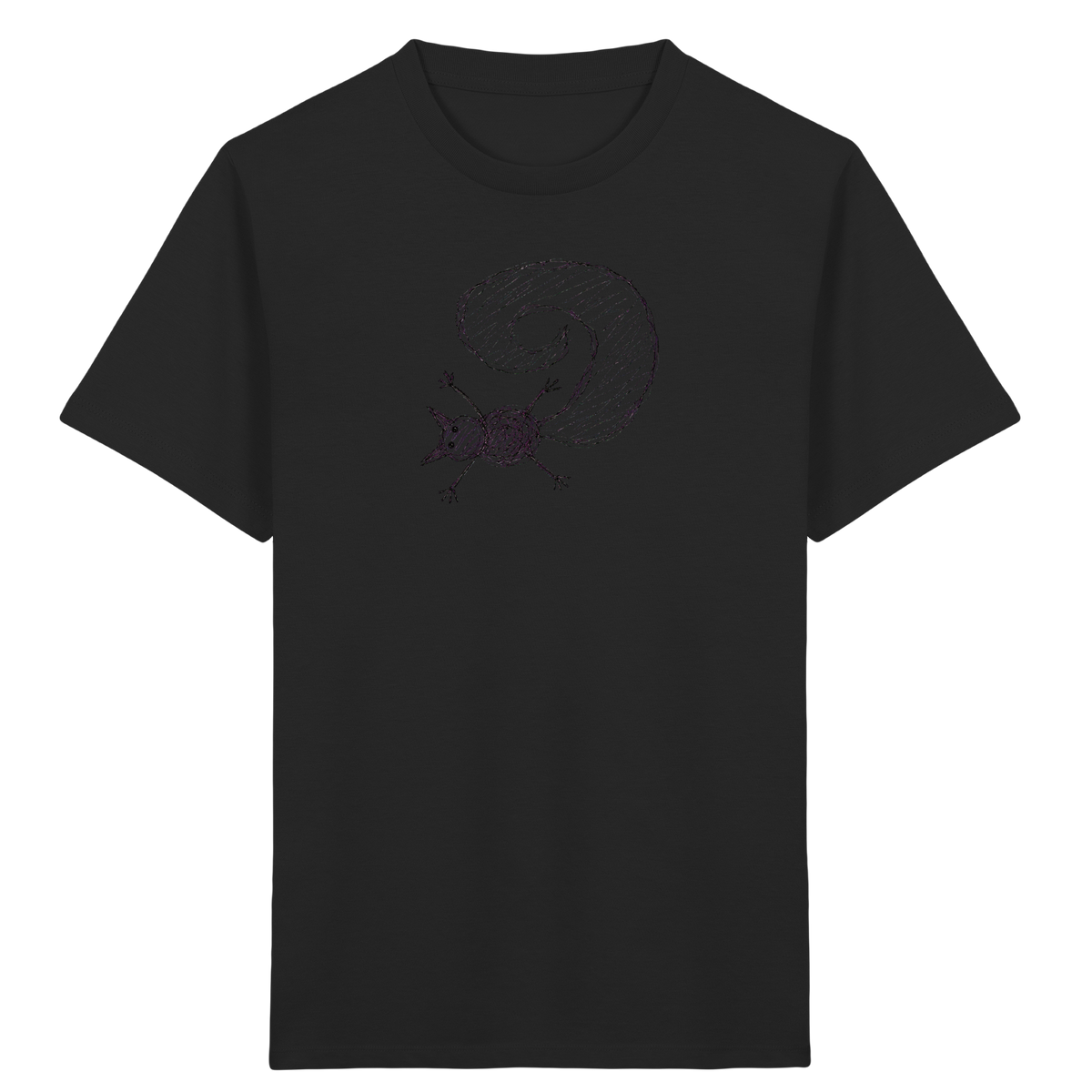 Eichhörnchen von oben Shirt - Kinder Bio T-Shirt Vorderseite