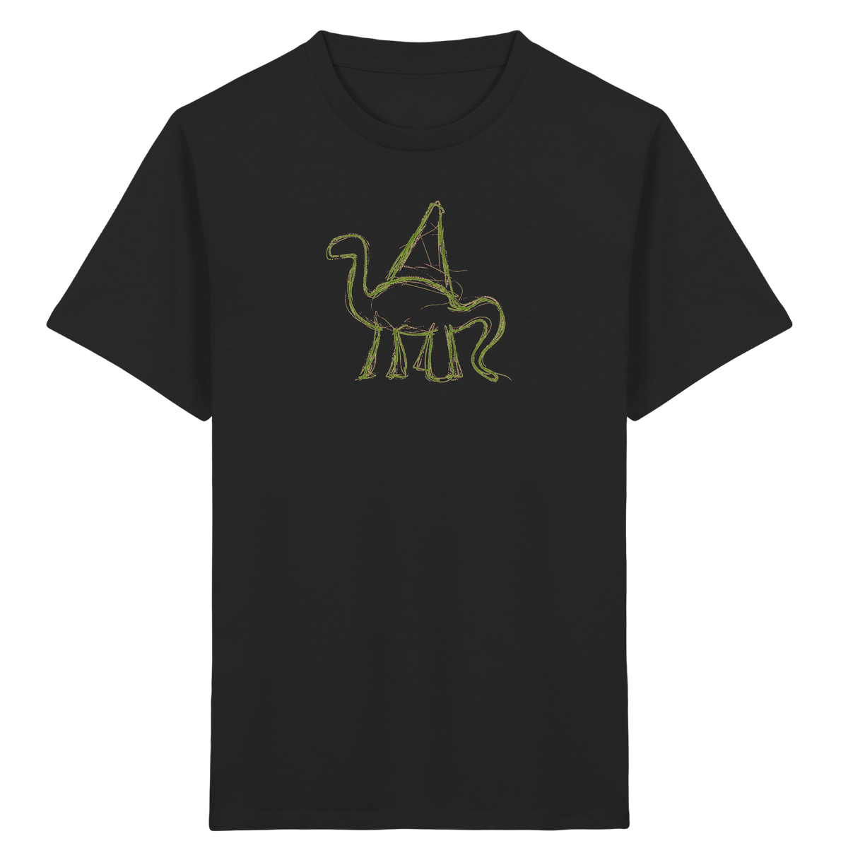 Krakeldino mit Schultüte - Kinder Bio T-Shirt