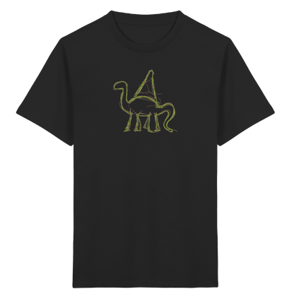 Krakeldino mit Schultüte - Kinder Bio T-Shirt