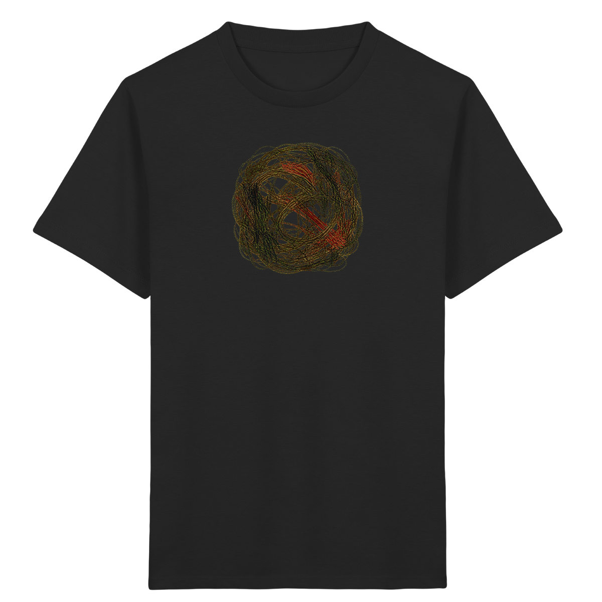 Wildes Kreide Knäuel Natur T-Shirt - Kinder Bio T-Shirt