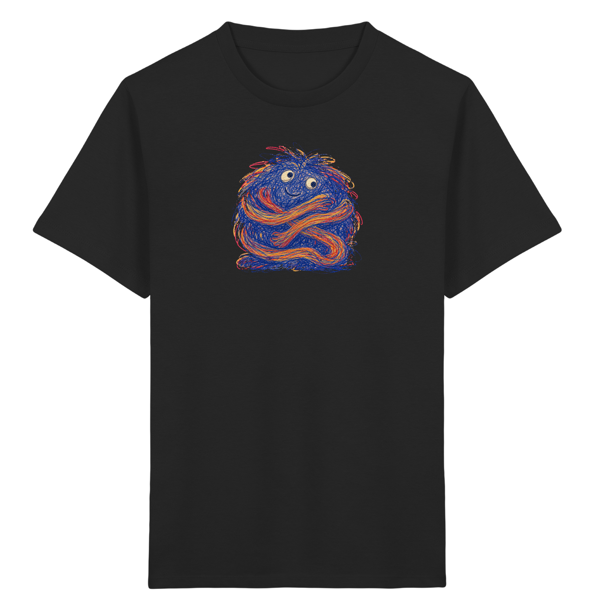 Knuddelknäuel Kritzelmonster Shirt - Kinder Bio T-Shirt
