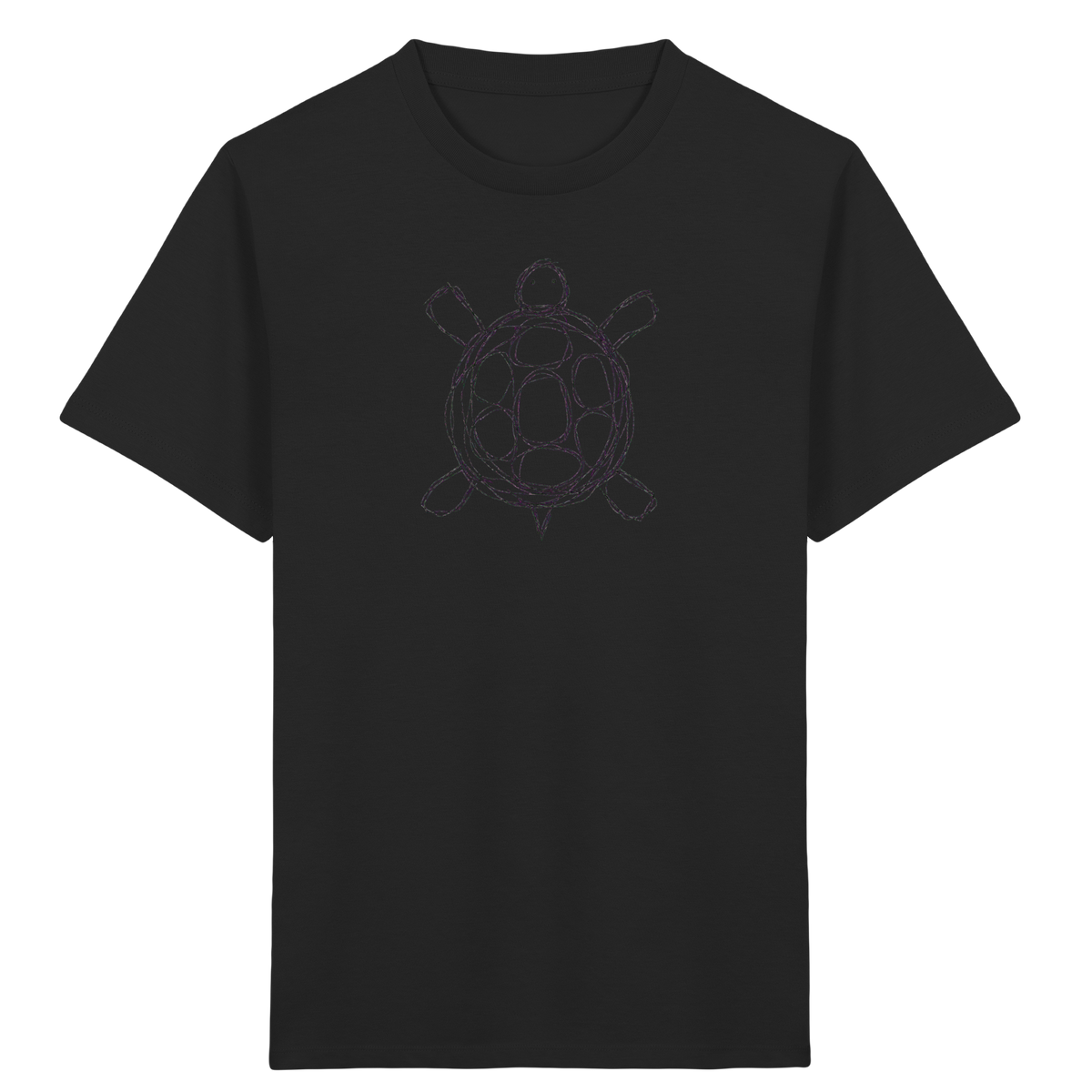 Schildkröte von oben - Kinder Bio T-Shirt Vorderseite