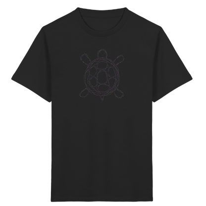 Schildkröte von oben - Kinder Bio T-Shirt Vorderseite