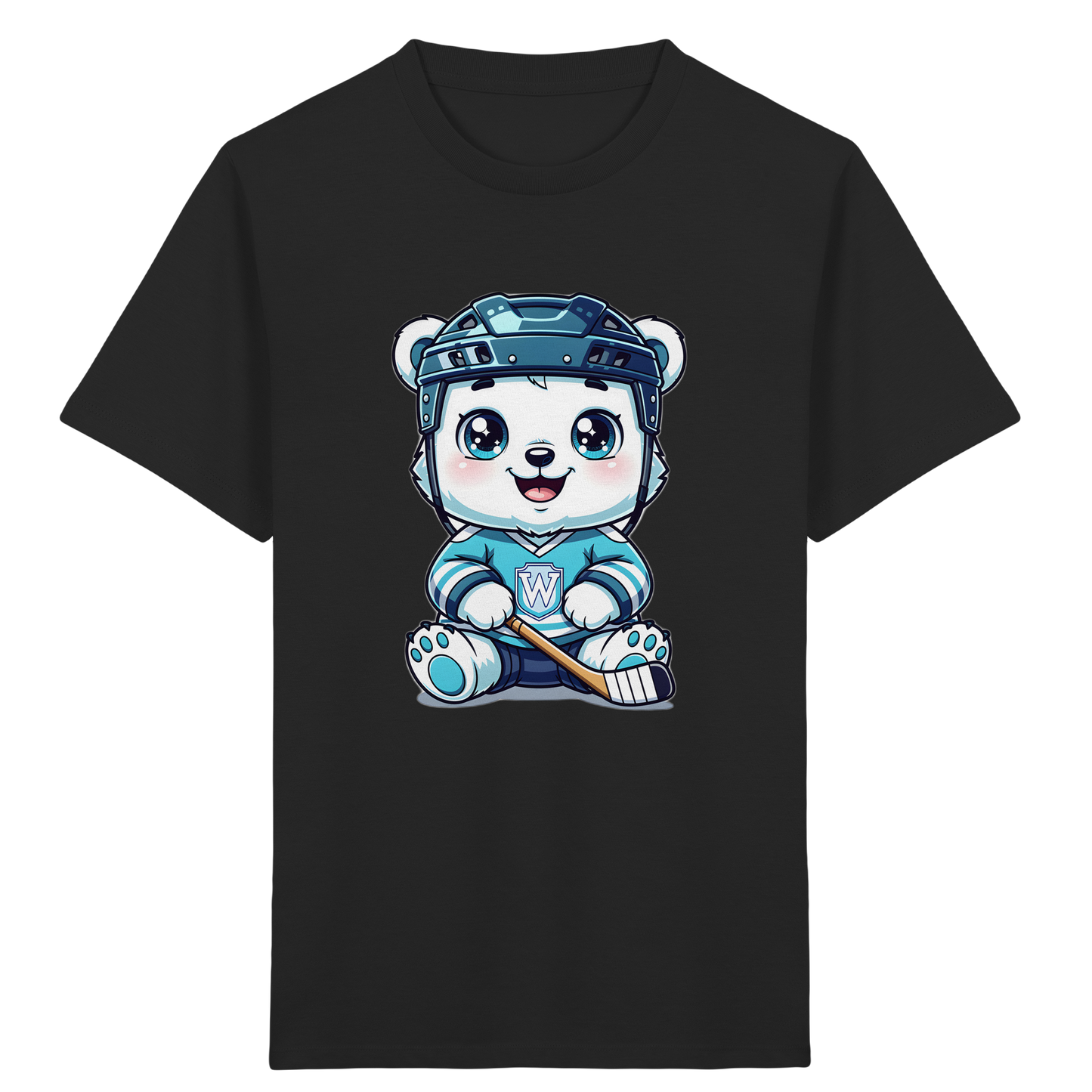 Eisbär Eishockey T-Shirt für Kinder