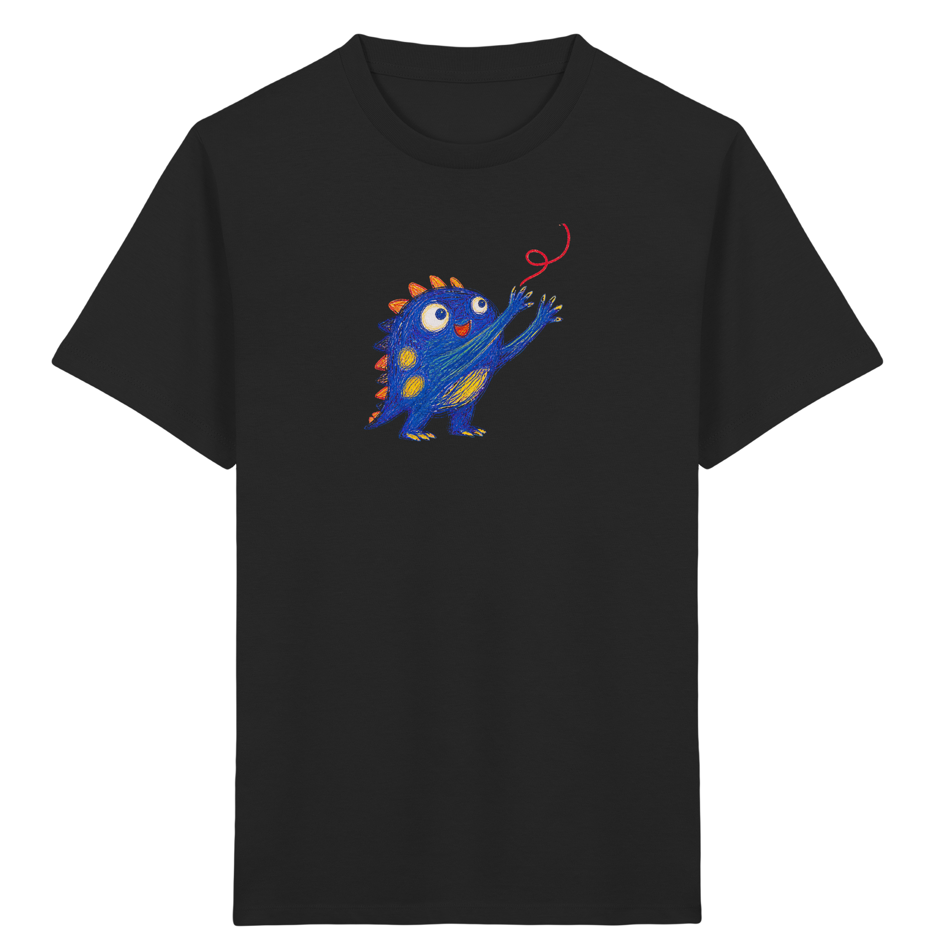 Fadenfänger Monster Kinder T-Shirt - Kinder Bio T-Shirt