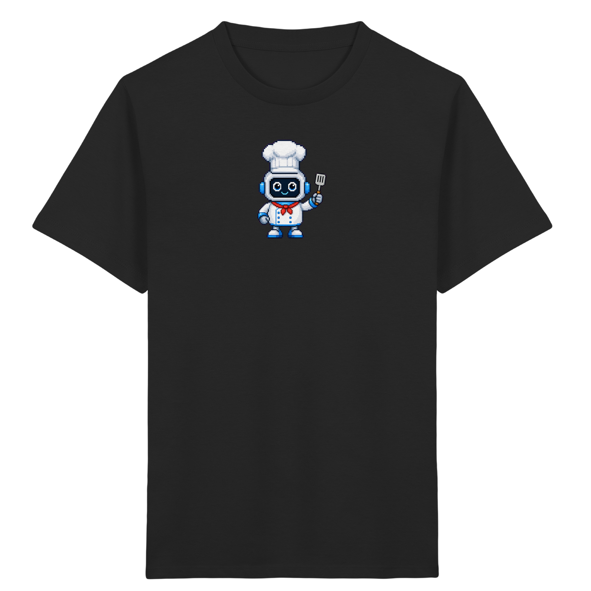 Pixel Roboter Koch: Dein Retro T-Shirt - Kinder T-Shirt