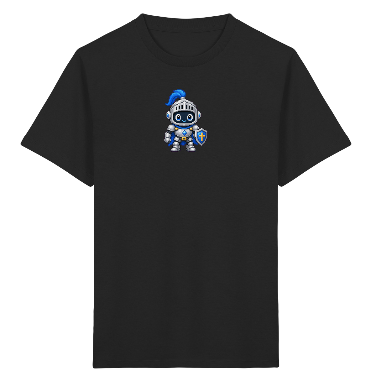 Pixel Ritter T-Shirt: Held im Spiel - Kinder T-Shirt
