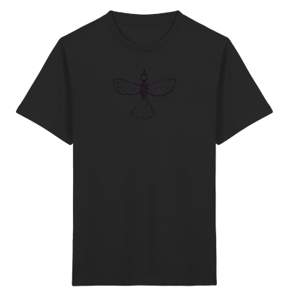 Vogel von oben - Kinder Bio T-Shirt Vorderseite